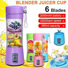 Portable Mini 6 Blade Juicer Blender Ramzan Offer